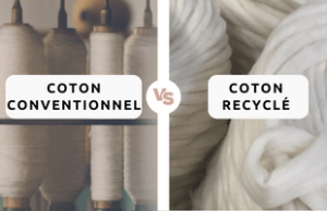 différence entre le coton conventionnel et le coton recyclé